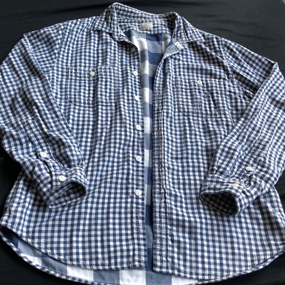 J. Crew plaid shirt